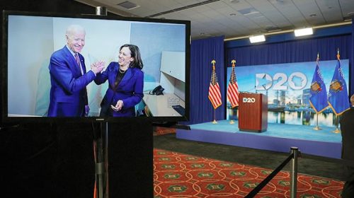Biden, oficialmente nominado como el candidato demócrata para enfrentar a Trump