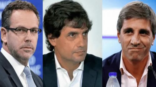 Sorpresa: Caputo, Sandleris y Lacunza felicitaron al Gobierno por el acuerdo de la deuda