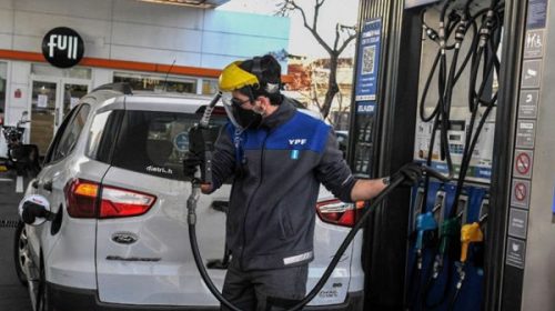 YPF aumentó los combustibles un 4,5% promedio