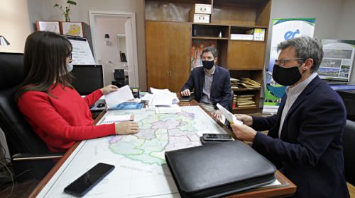 Evaluaron avance de obras de infraestructura escolar y coordinaron acciones para intervenciones en el ciclo 2021