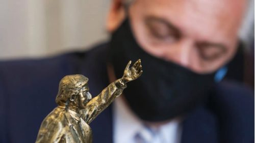 “Fue el mejor presidente que tuvo la democracia” dijo Alberto al recordar a Néstor Kirchner