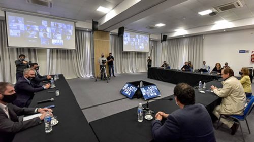 Bordet trabajó una agenda abierta con intendentes de Cambiemos