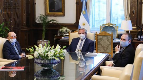 Alfredo Coto anunció inversiones por USD20 millones en un encuentro con Alberto Fernández