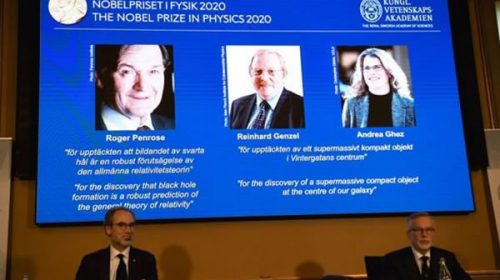 Premio Nobel de Física para el estudio de los agujeros negros