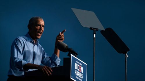 Barack Obama se metió de lleno en la campaña