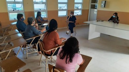 El Hospital Santa Rosa de Chajarí coordina capacitaciones con Educación y AGMER