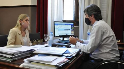 Giano se reunió con Vanesa Castillo, que asumirá su banca en la próxima sesión