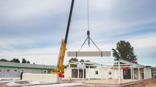 La Provincia finaliza obras claves para que lleguen los hospitales modulares