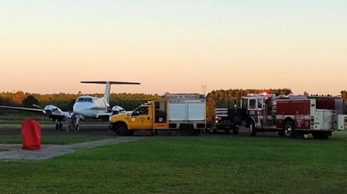 Un avión debió aterrizar de emergencia en el aeropuerto de Concordia Un avión debió aterrizar de emergencia en el aeropuerto de Concordia