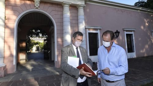 Nación y provincia van a recuperar el Palacio San José como espacio histórico, cultural y turístico Nación y provincia van a recuperar el Palacio San José como espacio histórico, cultural y turístico