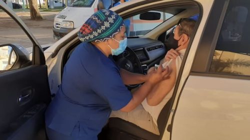 Covid-19: Comenzó la vacunación de personas mayores de 70 años en Chajarí