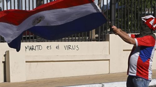 Paraguay: en el tercer día seguido de protestas creció el reclamo para que renuncie Abdo Benítez Paraguay: en el tercer día seguido de protestas creció el reclamo para que renuncie Abdo Benítez