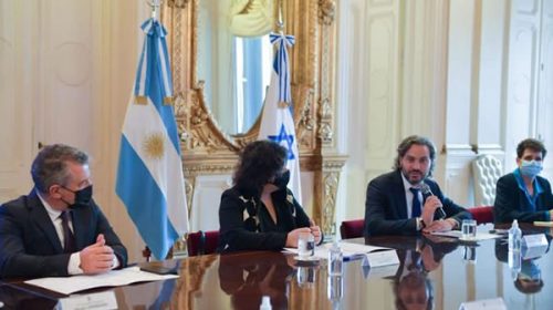 Reunión clave del Gobierno con la delegación de Israel que analiza desarrollar una vacuna contra el coronavirus en la Argentina
