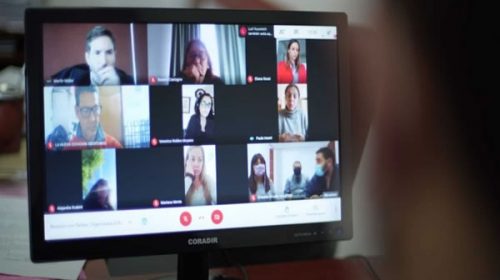 Müller acordó conformar una mesa de trabajo con el grupo Padres Organizados