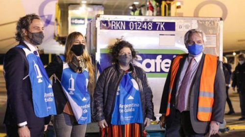 Argentina ya recibió más de 20 millones de dosis contra el coronavirus