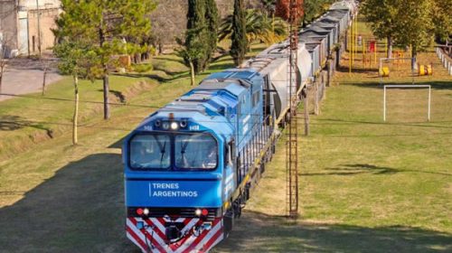 Trenes Argentinos transportó un 39% más de carga en mayo