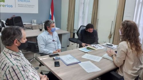 Diagraman obras eléctricas relacionadas al turismo y para una reserva natural en Federación