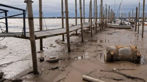 Preocupa la histórica bajante del Río Paraná