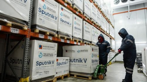 Entre hoy y mañana llegarán al país más de 500 mil dosis del componente uno de la Sputnik V