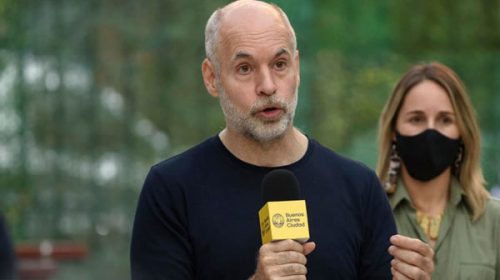 Larreta, en otra gira de campaña por las bancas al Senado
