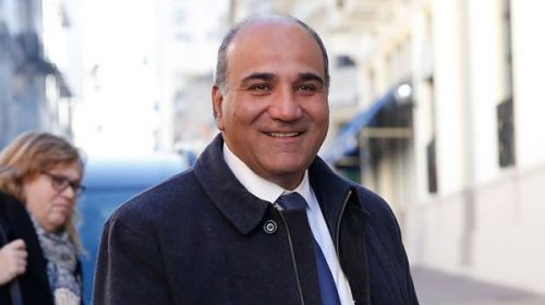 Manzur viajó a Nueva York para acompañar a Guzmán en agenda con inversores