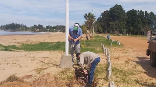 Con nuevas obras en sus playas, Santa Ana se prepara para la temporada de verano