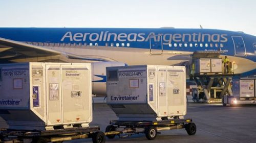Argentina ya recibió más de 81 millones de vacunas