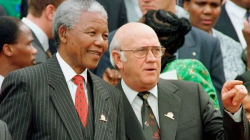 Muere a los 85 años Frederik de Klerk, el último presidente del ‘apartheid’ en Sudáfrica