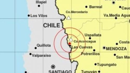 Un fuerte sismo de 5,8º sacudió a la provincia de Mendoza