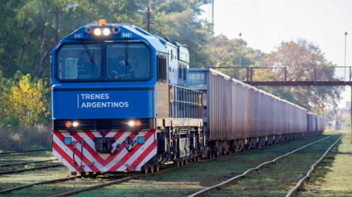 Trenes Argentinos Cargas espera cerrar 2021 con 8 millones de toneladas transportadas