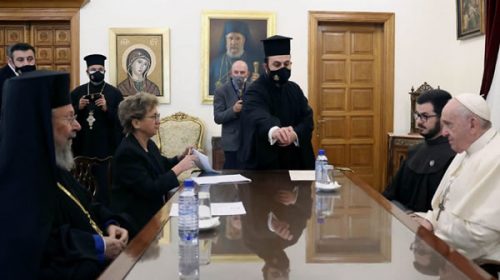 Francisco convocó a los cristianos a trabajar unidos y “de modo concreto”
