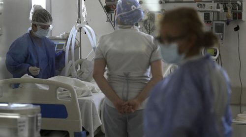 Argentina alcanza por primera vez desde septiembre el 40% de ocupación de camas UTI
