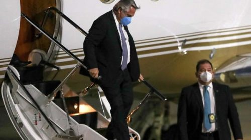 Alberto Fernández regresó al país tras su gira por Rusia, China y Barbados