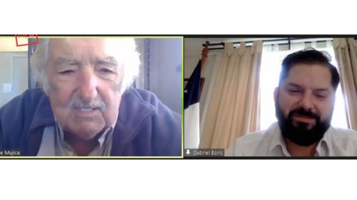 Gabriel Boric a José “Pepe” Mujica: “Somos parte de tu semilla”