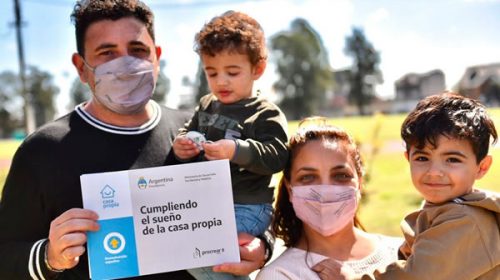 Se realizó el primer sorteo de Créditos Casa Propia del año