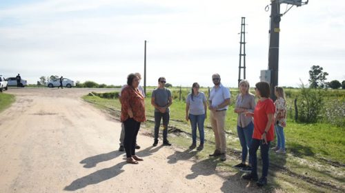 Avances  en el proyecto de pavimentación del acceso a Los Conquistadores