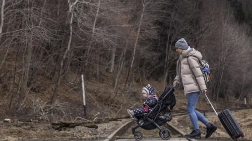 Llegó a la Argentina la primera familia de ucranianos que se escapan de la guerra