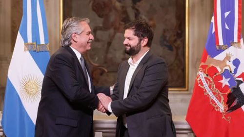 Alberto Fernández recibió a Gabriel Boric para avanzar en los puntos en común entre ambas naciones