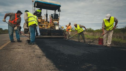 Vialidad Nacional realizó trabajos de bacheo en un tramo de la autovía 18