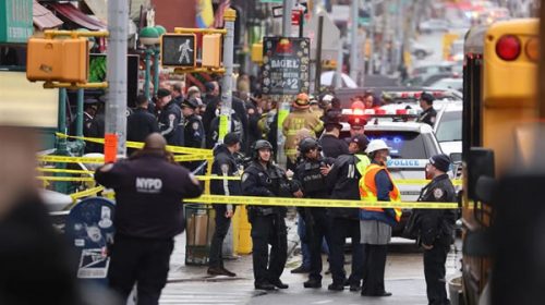 Tiroteo en Nueva York: 13 personas heridas y encuentran explosivos sin detonar