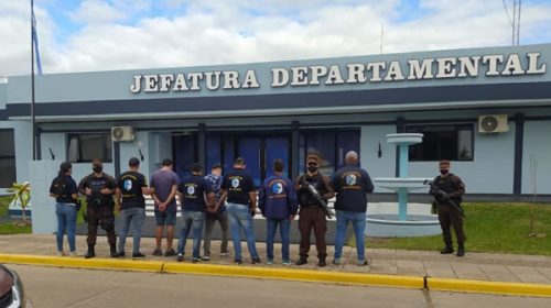 La Policía secuestró marihuana y cocaína en barrios de Federación: Hay cuatro detenidos