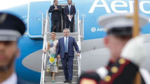 Alberto Fernández llegó a Estados Unidos para participar de la Cumbre de las Américas