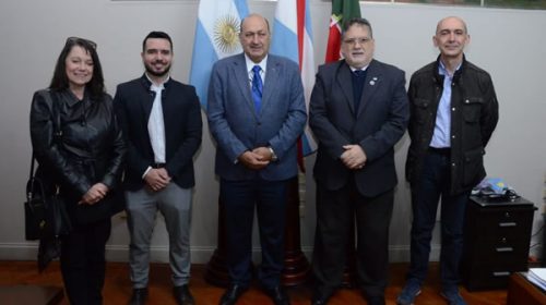 El intendente de Concordia recibió a representantes de la feria termal más importante a nivel internacional
