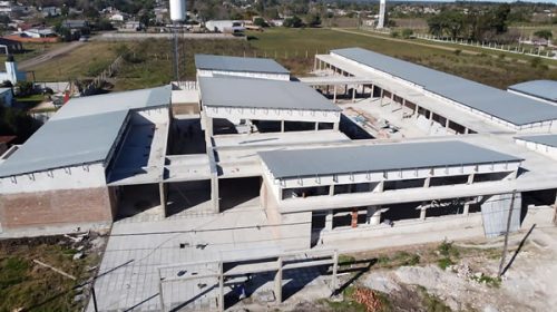 Avanza la terminación del edificio de la nueva escuela de Feliciano