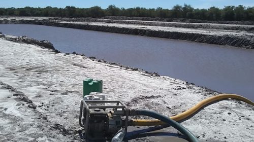 Nuevo colector cloacal, estación elevadora y lagunas de tratamiento en Feliciano