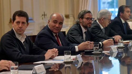 Tras la reunión ministerial, Manzur garantizó el abastecimiento de gasoil para mediados de julio
