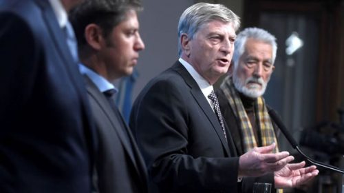 El Presidente y los gobernadores acordaron impulsar un proyecto que amplíe a 25 los miembros de la Corte Suprema