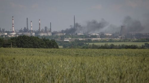 Moscú trata de capturar otra importante ciudad del este de Ucrania