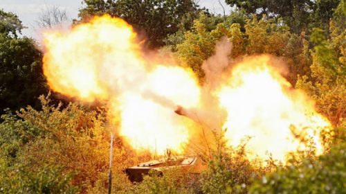 Rusia bombardea un depósito de armas de la OTAN
