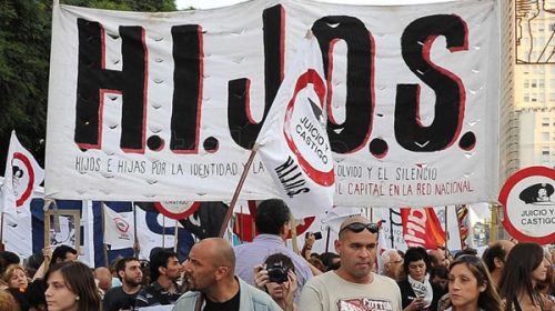 La agrupación H.I.J.O.S. lanza el Instituto Derechos Humanos y Memoria